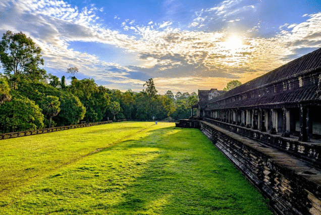 angkor wat green